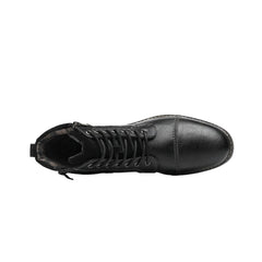 Men Winter Vintage Leather Zip Lace-up Ankle Boots Business Dress
