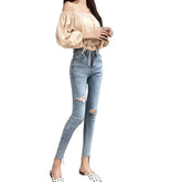 Woman Skinny Leg Denim Jeans