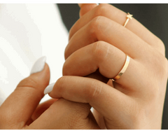 14K Gold Filled Flat Band Ring Minimalism JewelryKnuckle Anillos Mujer Bohemian Bague Femme Anelli Aneis Rings