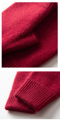 Women 100% Cashmere Knitted Fingerless Thermal Gloves