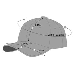 Accessories Unisex Embroidery Classic Peaked Cap