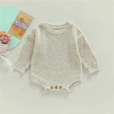 Baby Newborn Cotton Knit Long Sleeve Bodysuit