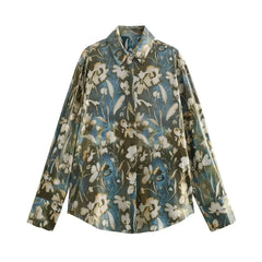 Women Casual Printed Pleated Skirt Co Ords Suit