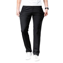 Mens Casual Straight Loose Breathable Pants