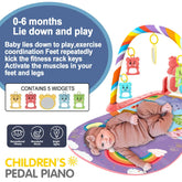 Baby Newborn Toddler Pedal Piano Musical Fitness Gym Play Mat