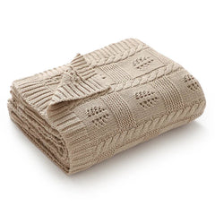 Baby Newborn Swaddle Wrap Knit Blankets