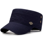 Unisex Military Summer Flat Top Cap