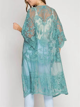 Women Casual Embroidered Flower Cover Up