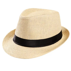 Accessories Unisex Flax Woven Sun Hats
