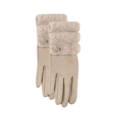 Women Winter Thickened Warm Suede Gloves
