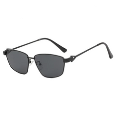 Accessories Unisex Vintage Square Metal Frame Sunglasses