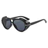 Accessories Unisex Summer Classic Punk Round Sunglasses