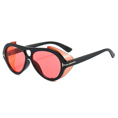 Accessories Unisex Summer Classic Punk Round Sunglasses