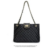 Accessories Women Vintage Chain Quilted Shoulder Handle Bag