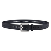 Accessories Women Simple Hollow Solid Color PU Belt