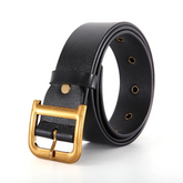 Accessories Women Classic Metal Buckle Leather Belt