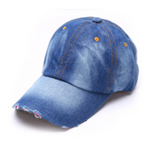 Accessories Unisex Denim Dome Baseball Cap