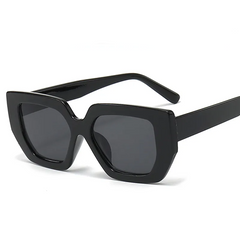 Accessories Women Large Frame Polygon Sunglasses
