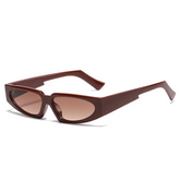 Accessories Women Triangle Narrow Frame Sunglasses