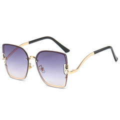 Accessories Women Chic Frameless Sunglasses