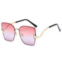 Accessories Women Chic Frameless Sunglasses