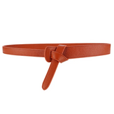 Accessories Women Dress Leather Waist Knot Belt