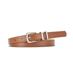 Accessories Women Simple Multicolor Thin Belt
