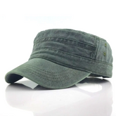 Accessories Men Vintage Washed Caps Military Hats