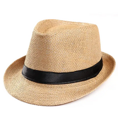 Accessories Unisex Flax Woven Sun Hats
