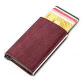 Accessories Men Anti-Theft Anti-Magnetic Aluminum Alloy Card Holder