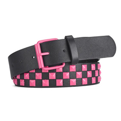 Accessories Unisex Riveted Decorative Wide Belt