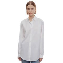 Women Casual Pure Cotton Long Sleeve Blouses