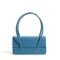 Accessories Women Leather Baguette Shoulder Tote Bag