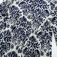 Women Casual Boho Print Long Sleeve Maxi Dress