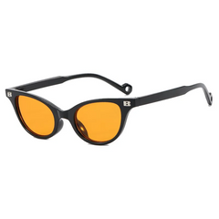 Accessories Small Frame Cat Eye Stream Retro Sunglasses