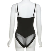 Women Basic Sleeveless Bodysuit