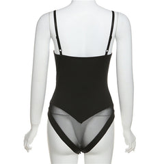 Women Basic Sleeveless Bodysuit