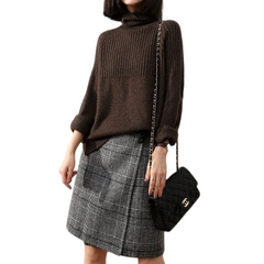 Women 100% Pure Wool Pullover Sweater