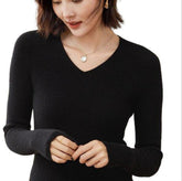 Women Casual Knitted Cashmere Sweater