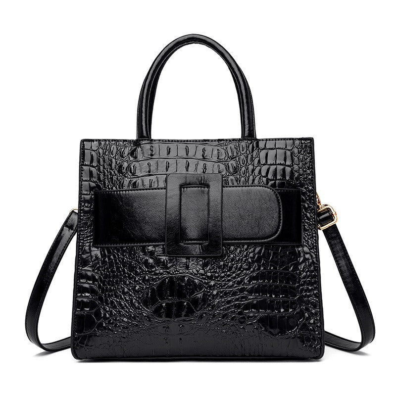 Accessories Women Crocodile Vintage Crossbody Tote Bag