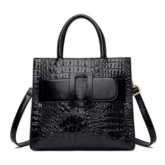 Accessories Women Crocodile Vintage Crossbody Tote Bag