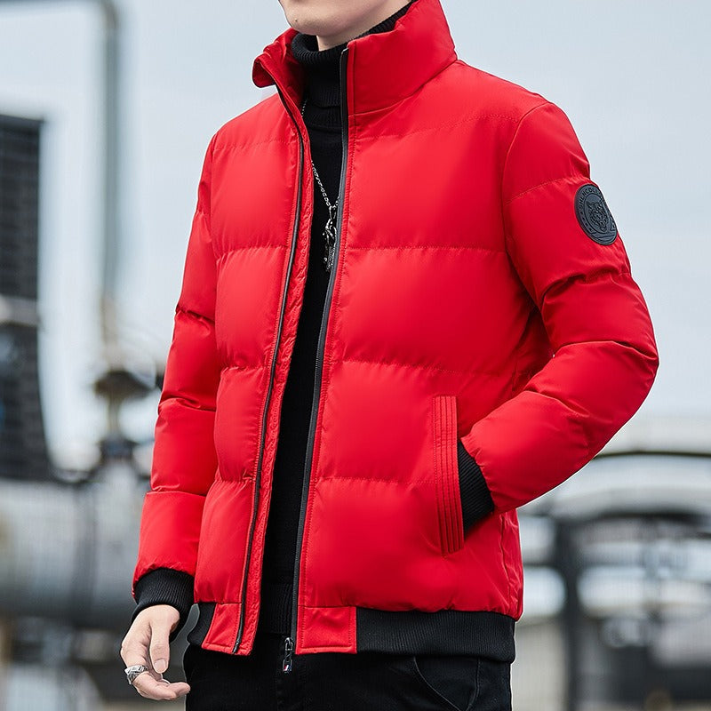 Men Casual Padded Sleek Jacket