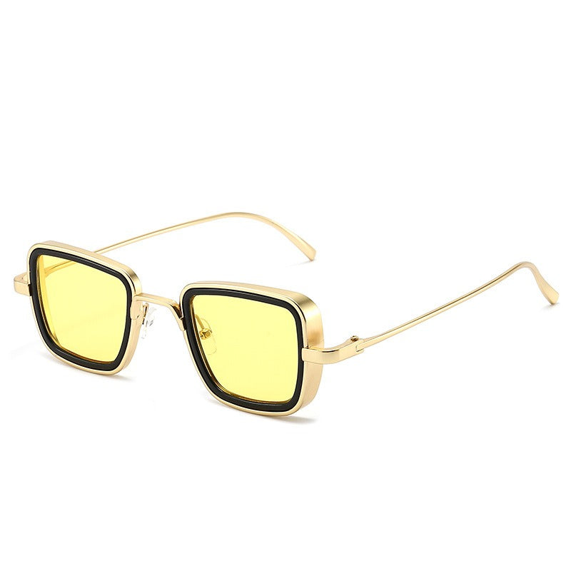 Accessories Bright Steampunk Square Sunglasses