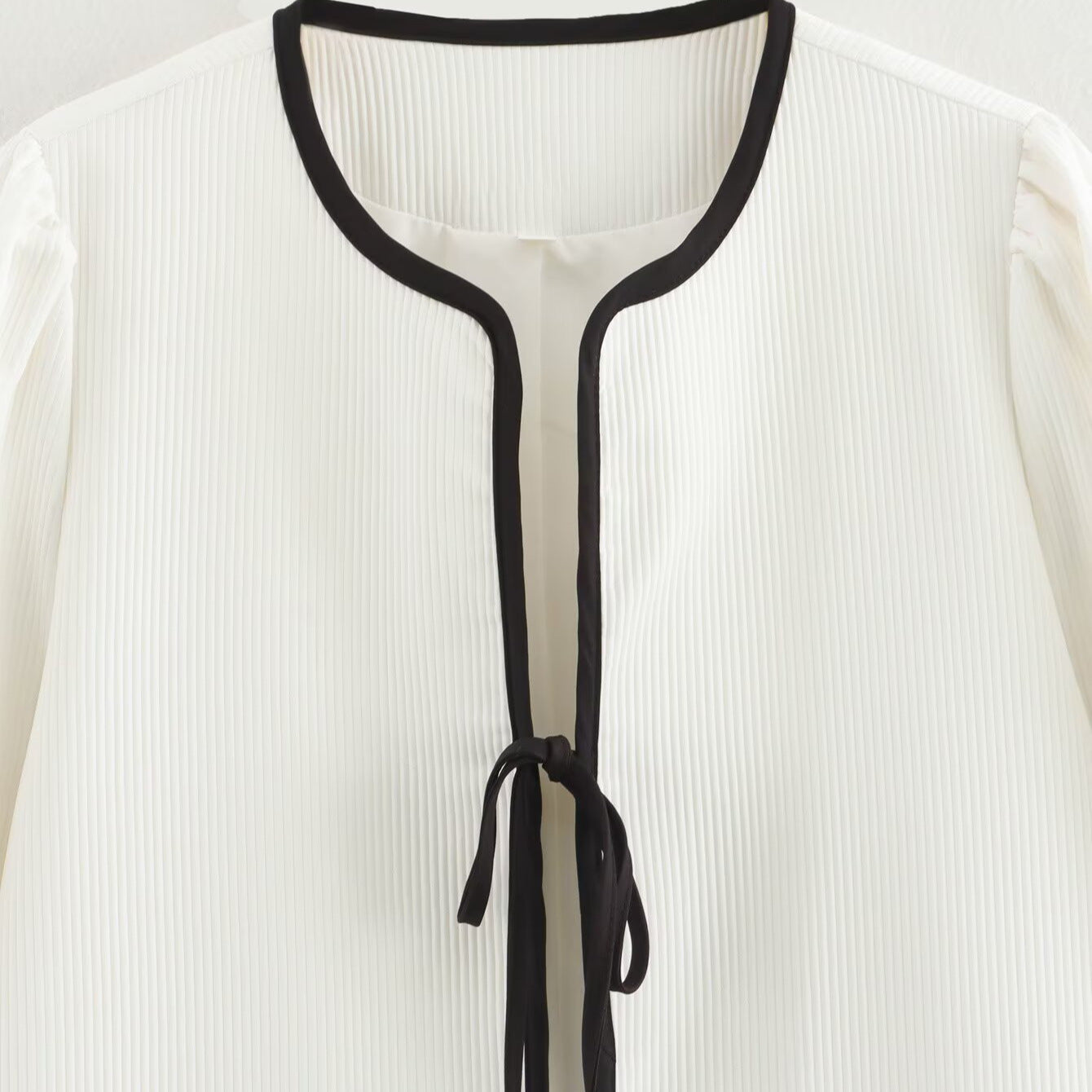 Women Casual Lace Up Overshirt