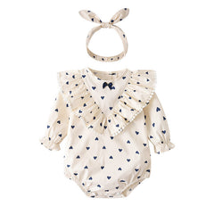 Newborn Infant Cotton Clothes Love Baby Onesie Romper