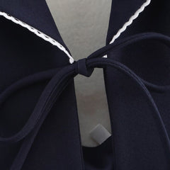 Women Bow Spliced Neck Halter Tank Top