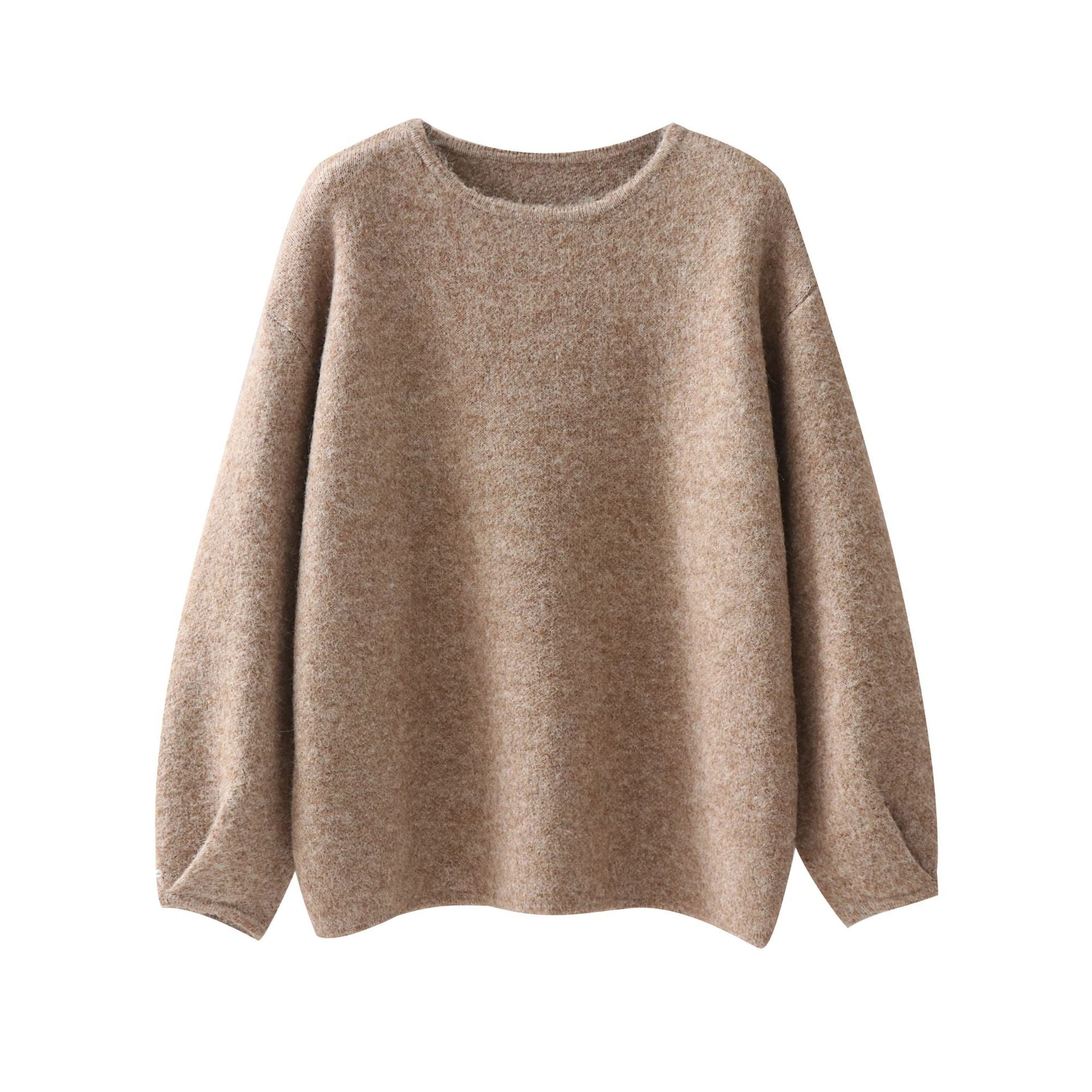 Women Loose Round Neck Sweater