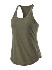 Women Scoop Neck Active Tank Tops