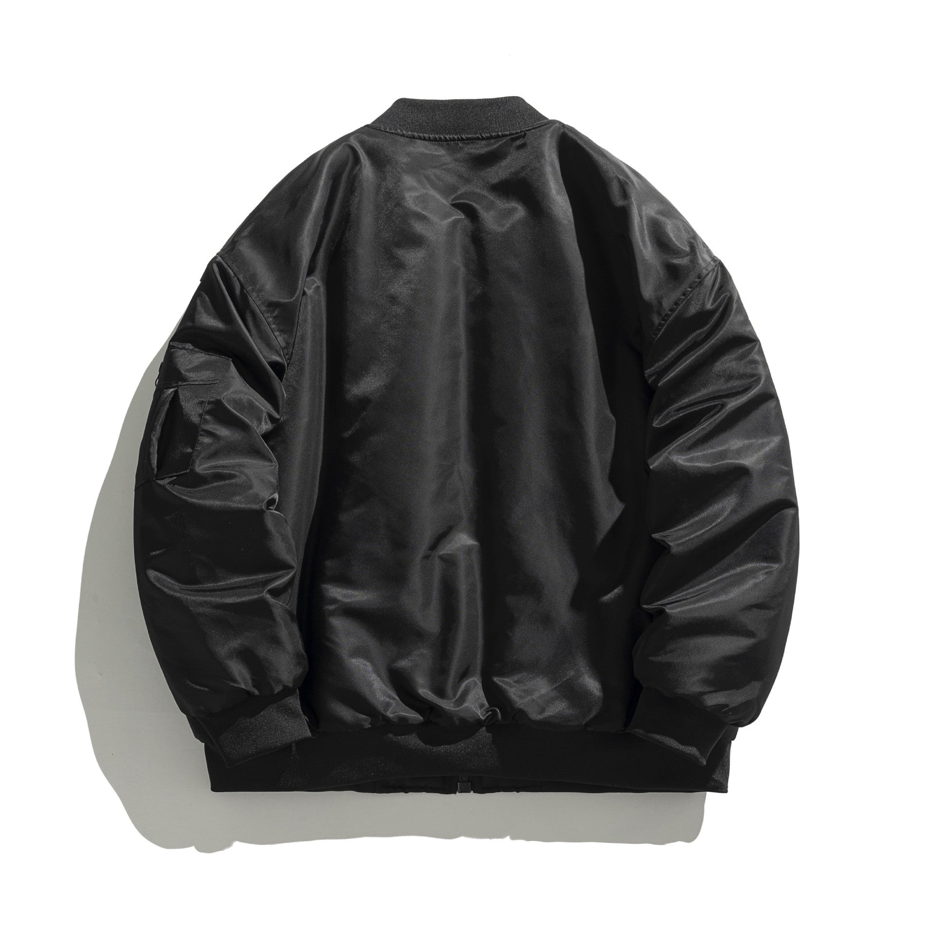 Men Padded Cotton Baseball Collar Jacket