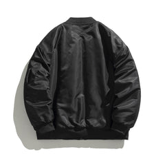 Men Padded Cotton Baseball Collar Jacket